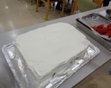12月　おやつ作り　クリスマスケーキ作り方11写真