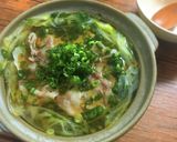 冬レシピ ねぎ塩ごま油鍋作り方4写真