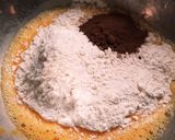 カステラ(チョコレート)簡単！☆♪︎作り方4写真