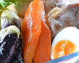 たっぷり野菜とチキンのスープカレー♪作り方8写真