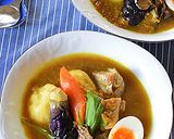 たっぷり野菜とチキンのスープカレー♪作り方10写真