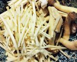 きのこの梅和え作り方1写真