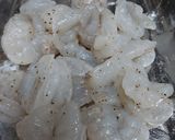 銀杏入り！海老とチンゲン菜の塩炒め作り方3写真