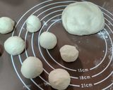 和風スイーツわらび餅きな粉あんパン作り方2写真