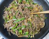 15分で簡単☆牛肉ピーマン玉ねぎ甘辛炒め作り方5写真