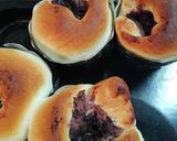 和風スイーツわらび餅きな粉あんパン作り方5写真