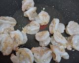 銀杏入り！海老とチンゲン菜の塩炒め作り方5写真