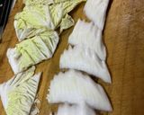 旨辛ぴらぴらタンメン鍋作り方2写真