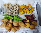 ご飯がすすむ！鶏肉と秋野菜の黒酢あん作り方3写真