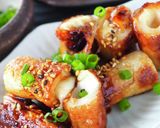 ピリ辛やみつき！ヤンニョムチーズちくわ作り方3写真
