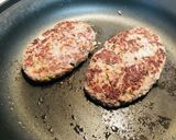 オレンジ•ジュレソースのハンバーグ作り方7写真