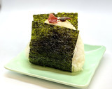 あさりの佃煮と梅干しの二刀流おにぎり作り方9写真