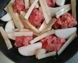 1人分レシピ フライパンで6分蒸し 豚肉作り方4写真