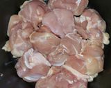 鶏肉と長ねぎの煮物作り方2写真