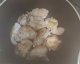 鶏肉と長ねぎの煮物作り方3写真