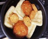 すぐ出来る☆鶏だんごのおかずおでん鍋作り方2写真