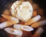 すぐ出来る☆鶏だんごのおかずおでん鍋作り方8写真