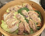 ナストマト餃子　焼き＆せいろ蒸し作り方9写真