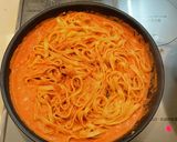 蟹缶で作る、生クリームトマトパスタ作り方7写真