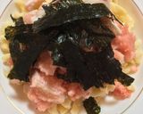 オリーブオイル炒めいか＆たらこのパスタ作り方7写真