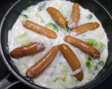 ワンパン！シャウエッセンチーズポット作り方3写真