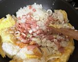 焼豚入り玉子チャーハン☆チーはんぺん弁当作り方3写真