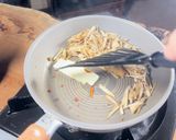 捨てないで！　椎茸の軸のペペロンチーノ作り方4写真