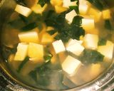 蜆と豆腐とワカメの赤だし作り方3写真