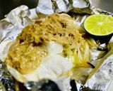 【カワハギ・肝のホイル焼き】作り方10写真