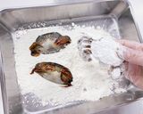 おうちで手作り♪絶品カニまるごとバーガー作り方3写真