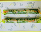 ＊ささみと野菜の生春巻き＊作り方5写真