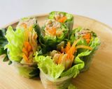＊ささみと野菜の生春巻き＊作り方6写真
