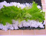 サーモンとアボカドのサラダ巻き作り方6写真