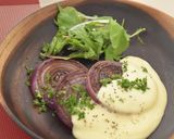 赤玉ねぎのグリル チーズソースがけ作り方9写真