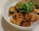 じゅわとろ絶品!なすと豚バラの甘辛丼作り方7写真
