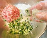 かぶの挽肉づめ　とろとろ餡と一緒に作り方6写真