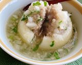 かぶの挽肉づめ　とろとろ餡と一緒に作り方16写真