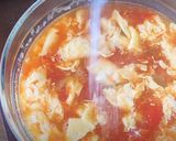 ふわ玉トマト中華スープ。簡単おうち中華作り方10写真