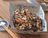 ひじきとさつま揚げの炒り豆腐作り方7写真