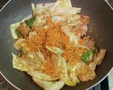 ぱりぱりチキンラーメン入り回鍋肉？作り方7写真
