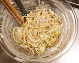 コールスローパスタサラダ作り方4写真