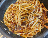 大根の皮のピリ辛きんぴら炒め作り方3写真