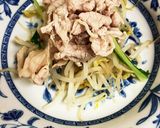 もやしと水菜のサラダ作り方1写真