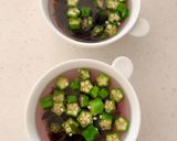 金時草のトロトロお吸い物作り方13写真