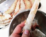 海老の下処理 冷凍保存 (伸ばし海老)作り方1写真