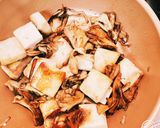 はんぺんと舞茸のバター醤油作り方3写真