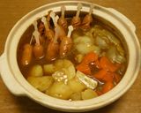 フランクフルトの和風カレー鍋作り方5写真