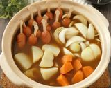 フランクフルトの和風カレー鍋作り方6写真