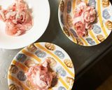 レンジもやし入きな粉デミソース味甘酢酢豚作り方2写真