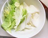 レンジ肉無きな粉焼きそば味白菜回鍋肉風作り方8写真